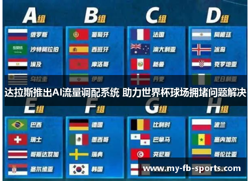 达拉斯推出AI流量调配系统 助力世界杯球场拥堵问题解决